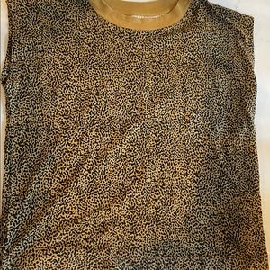 Loft animal print shirt